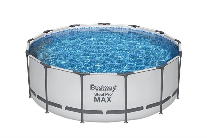Rėminis baseinas 13 FT 396 x 122 cm plieno Pro Max BESTWAY
