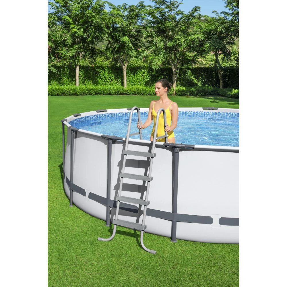 Rėminis baseinas 13 FT 396 x 122 cm plieno Pro Max BESTWAY