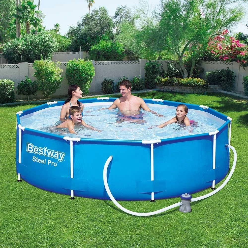 Karkasinis baseinas su siurbliu Bestway Steel Pro  56679 305x76cm