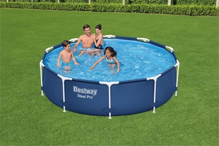 Karkasinis baseinas su siurbliu Bestway Steel Pro  56679 305x76cm
