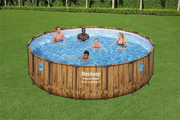 Bestway Stovas baseinui 488 cm x 122 cm, Power Steel Swim VISTA serijos BES