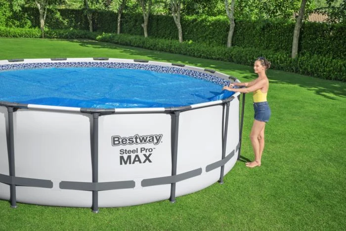 Bestway Šilumą sulaikantis baseino uždangalas Flowclear, 549cm