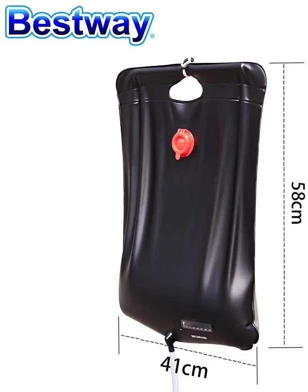 Bestway kempingo dušas 20 l talpos saulės dušas 58224