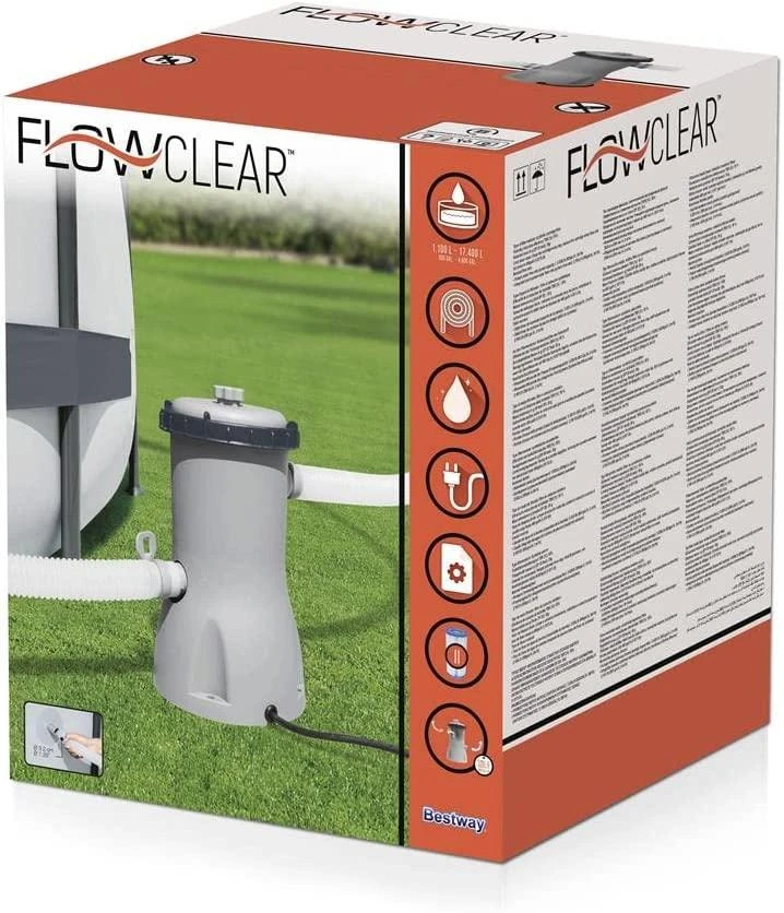 Bestway Kasetinio filtro siurblys Swing - 3 m3/h