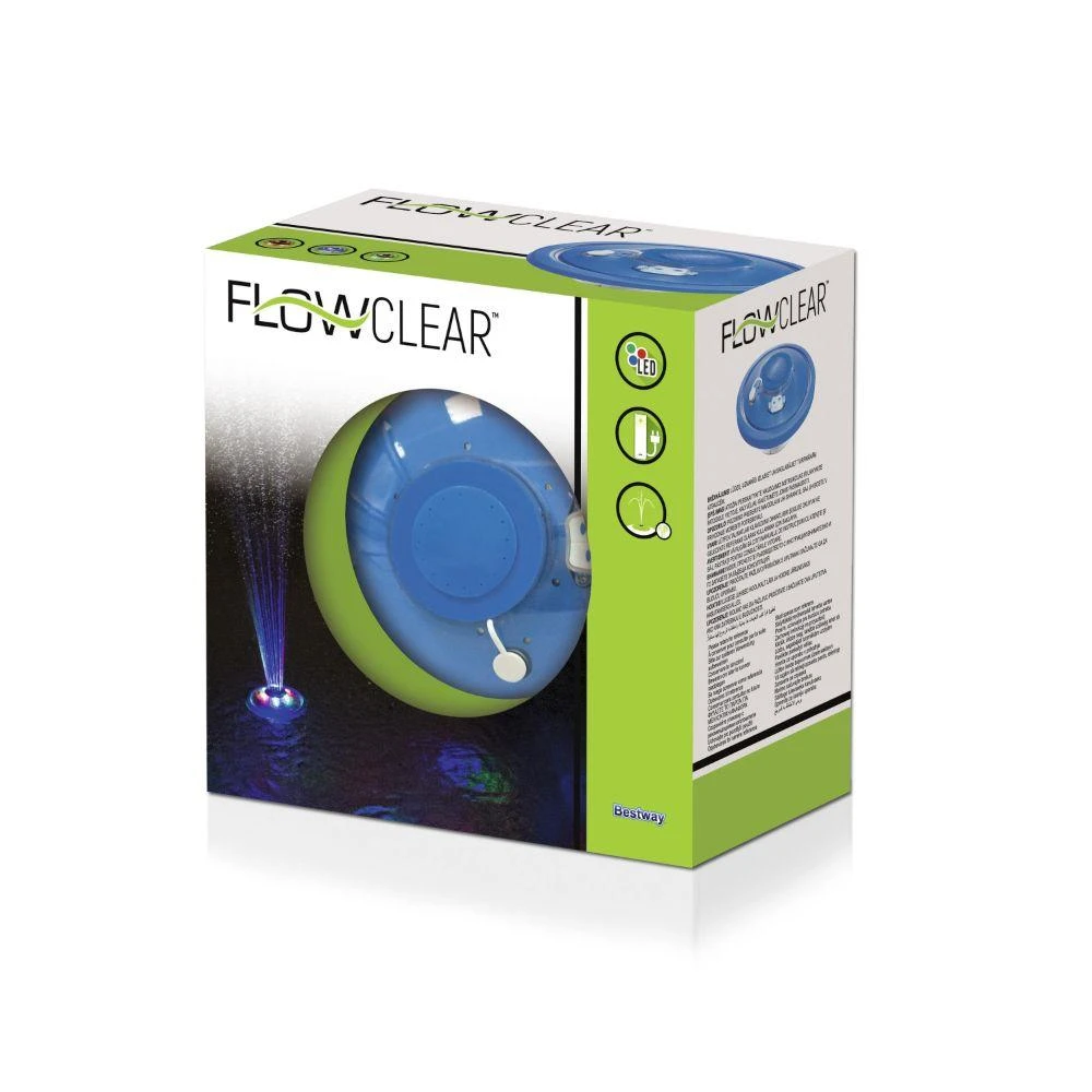 LED baseino lempa su fontanu BESTWAY 58493