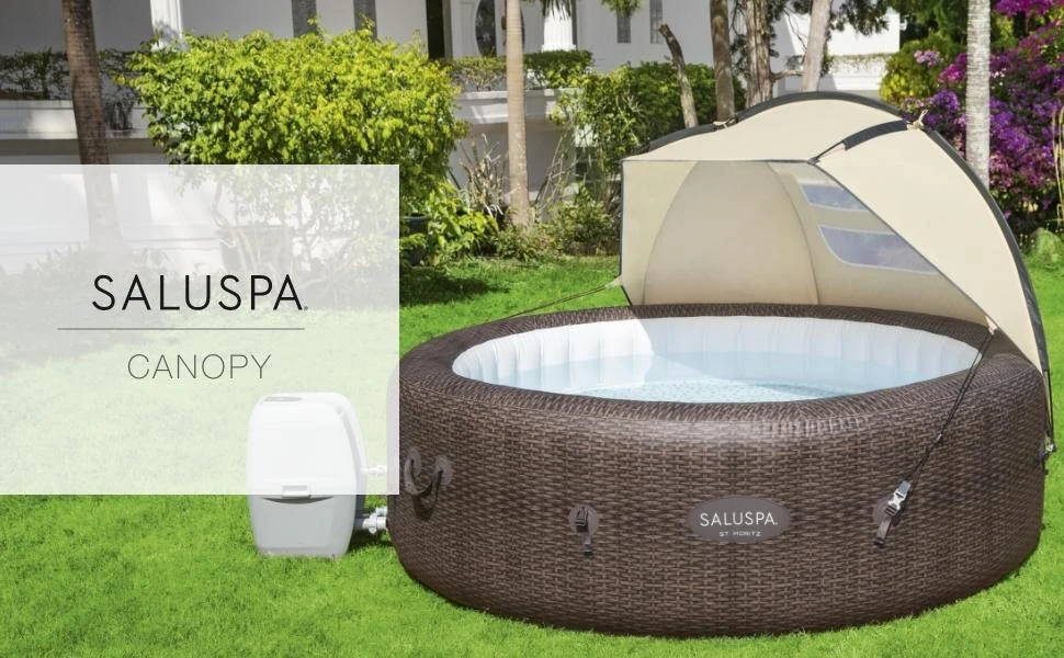 Bestway Lay-Z-Spa Sūkurinės vonios stogelis, 183x94x109cm