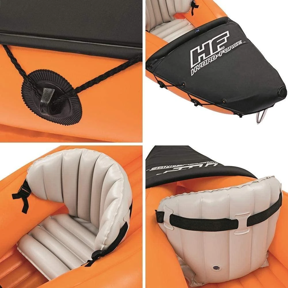 Bestway Hydro-Force Lite-Rapid x2 Pripučiamos baidarės rinkinys