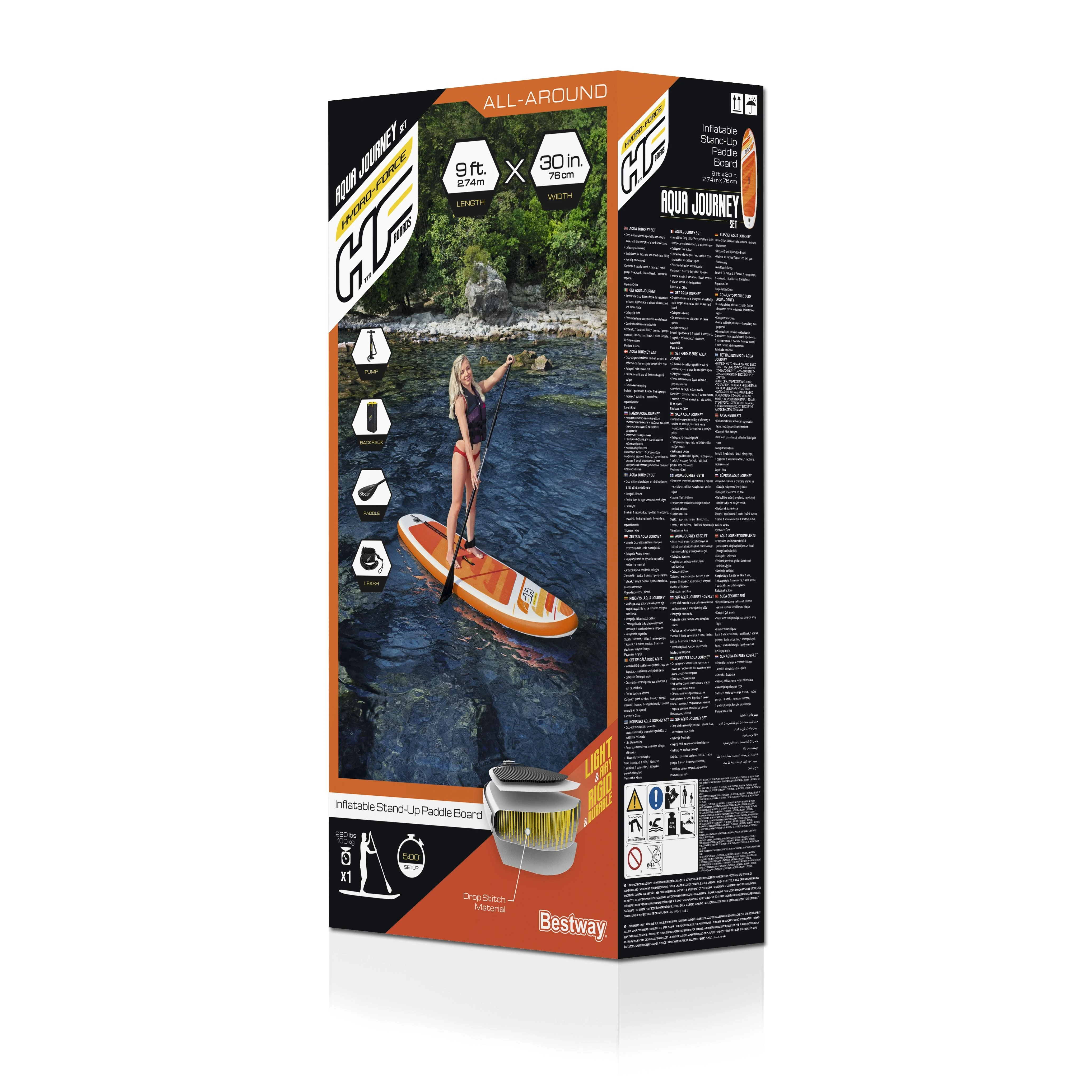 Pripučiama irklentė 274 x 76 x 12 cm Bestway 65349