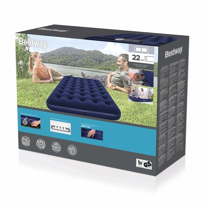 PRIEMONĖS ČIUŽINIS MIEGAMOJI LOVA BESTWAY 67287 RINKINYS SU SIurblys 230V 191x137