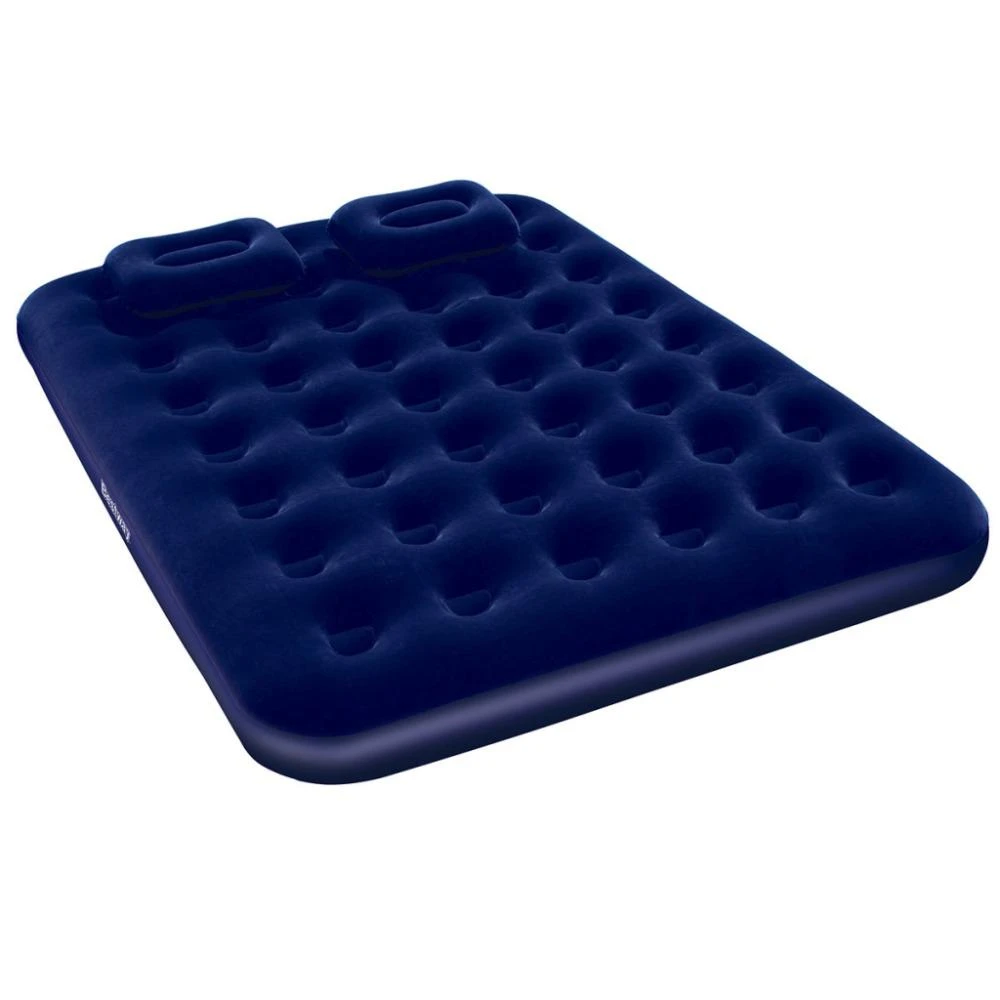 TOP KOMPLEKTAS! Bestway Pavillo dvigulis čiužinys su pompa ir 2 pagalvėlėmis 2.03m x 1.52m x 22cm