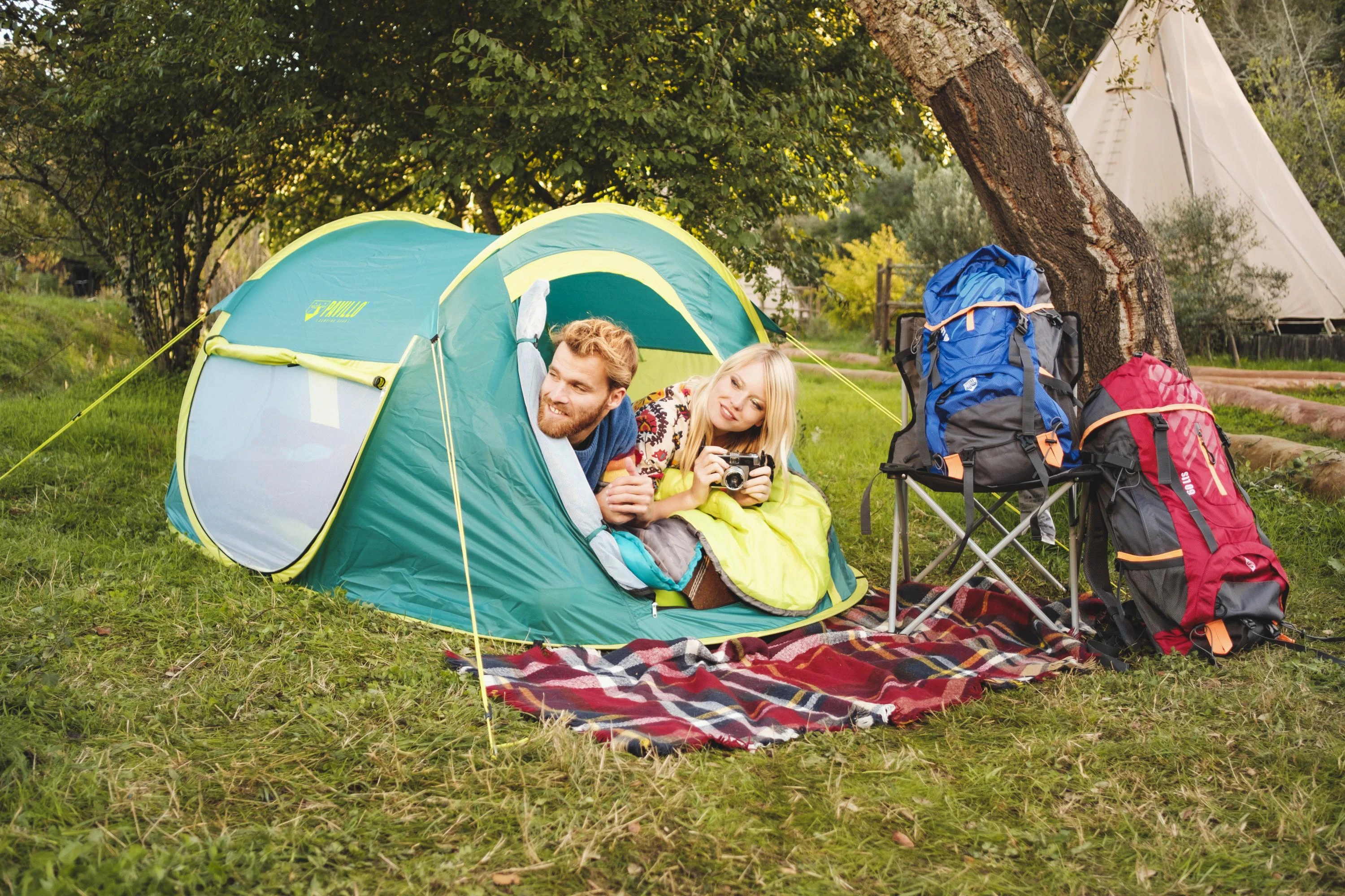 Bestway Keturvietė palapinė Pavillo Coolmount 2 Tent 2.35mx1.45mx1.00m 2000mm