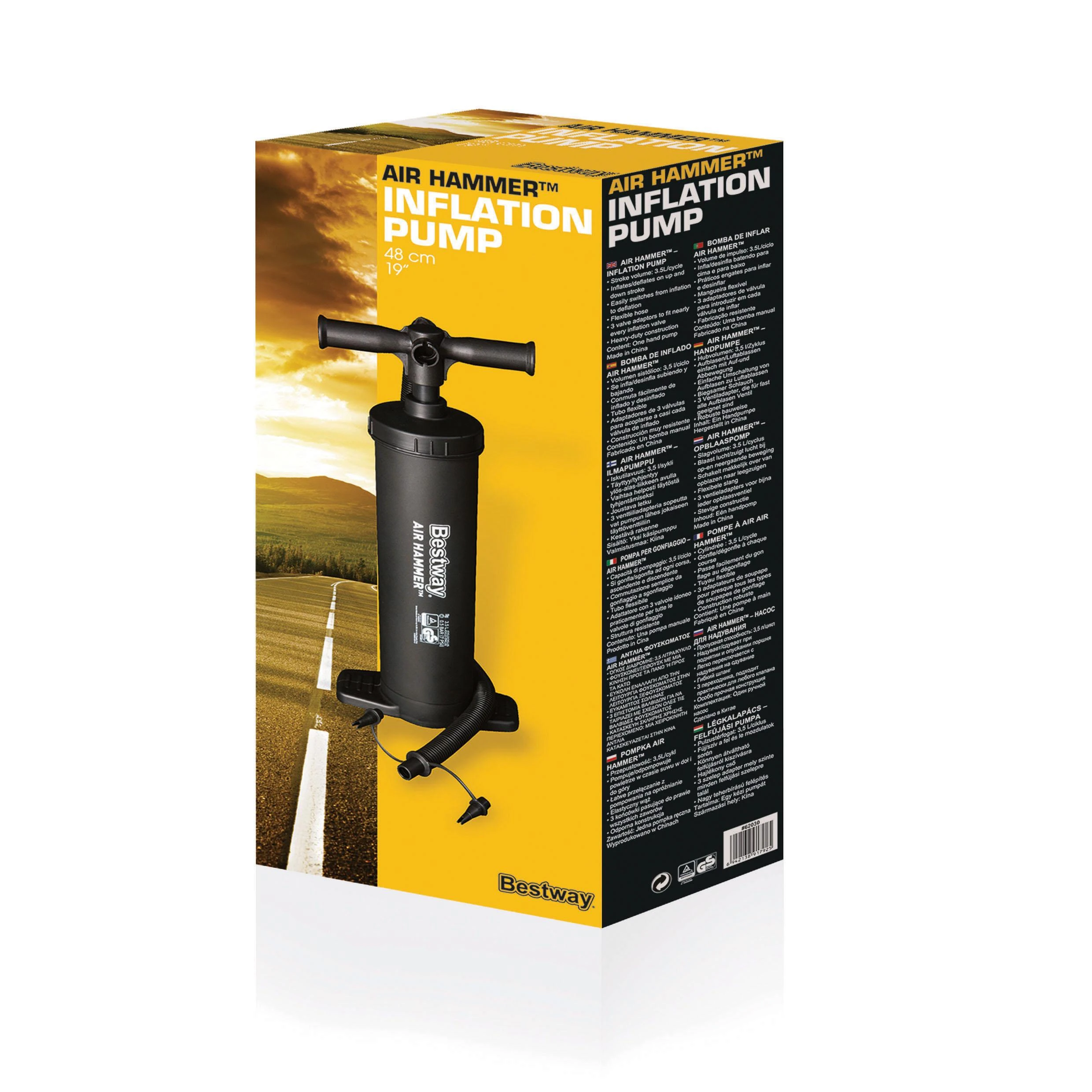 Rankinė pompa BESTWAY AIR HAMMER 19'' 48cm 62030/7925