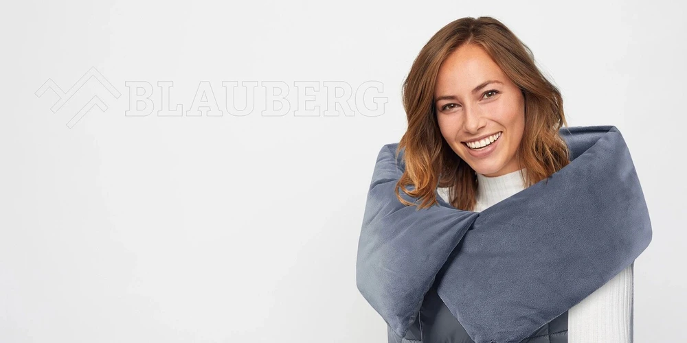 None Blauberg BL-PK01 Blauberg Heated Poncho Blanket, One Size, Pilkas