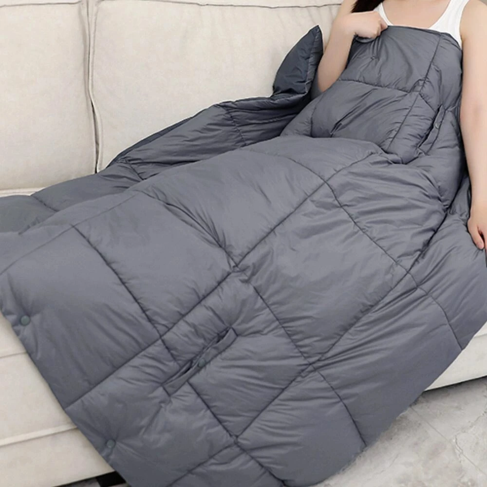None Blauberg BL-PK01 Blauberg Heated Poncho Blanket, One Size, Pilkas