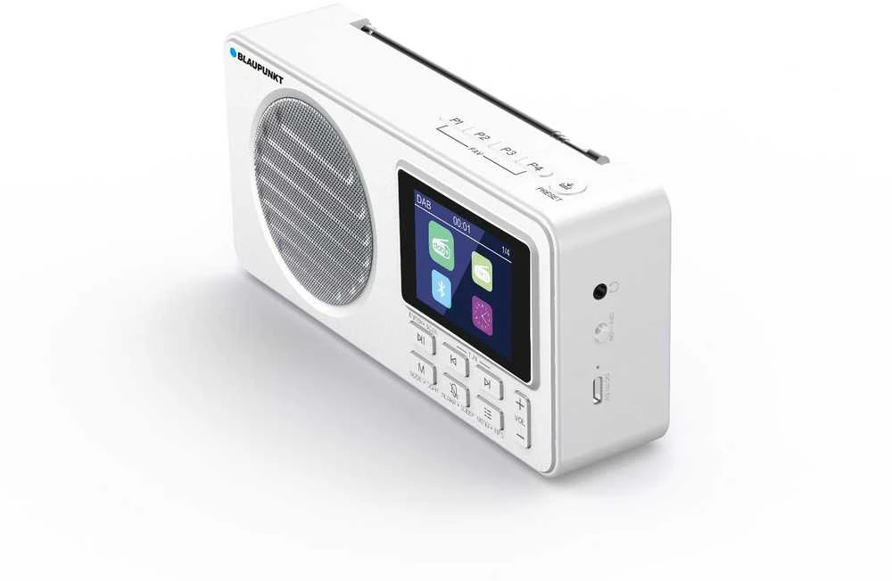 Blaupunkt DR6WH Portable radio Baltas