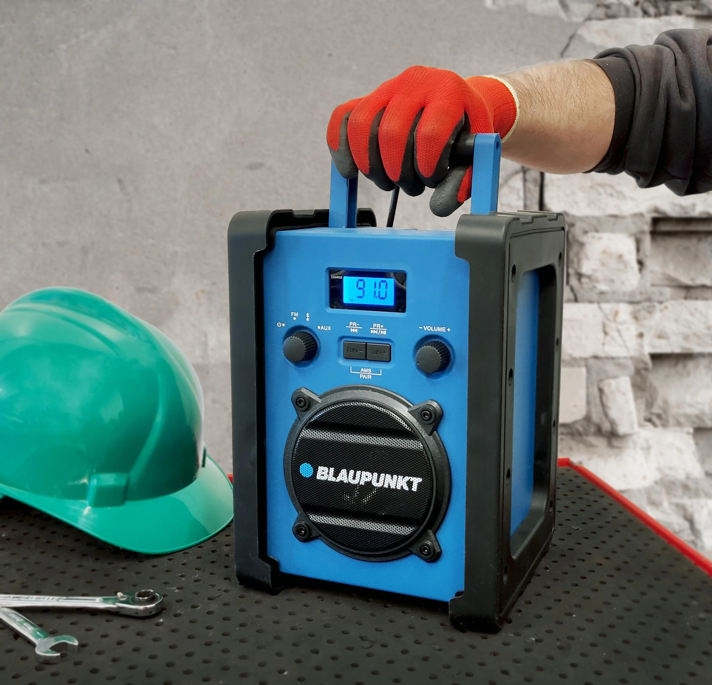 "Blaupunkt" mobilusis radijas PP30BT JOBSITE