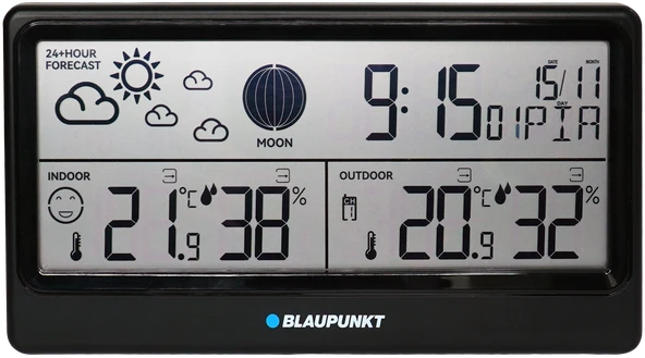 Blaupunkt orų stotis WS20BK juodas