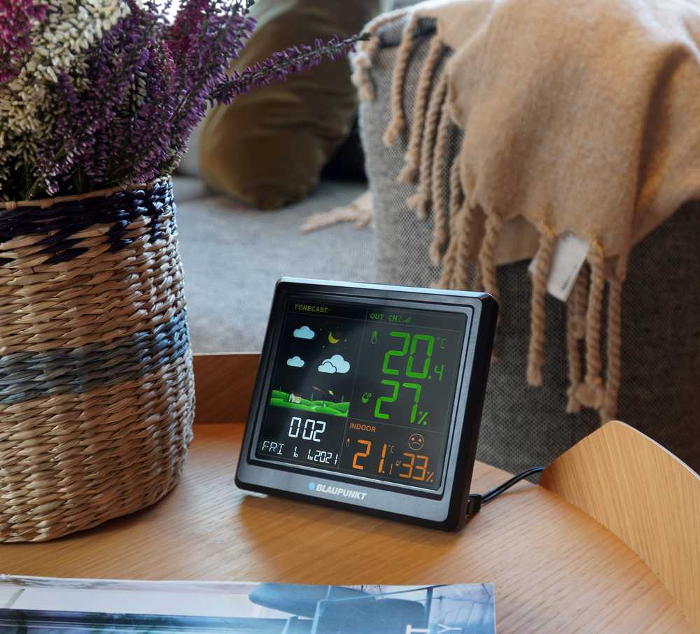 Blaupunkt meteorologinė stotis WS25BK juodas
