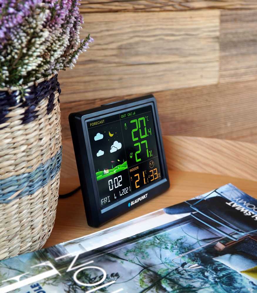 Blaupunkt meteorologinė stotis WS25BK juodas