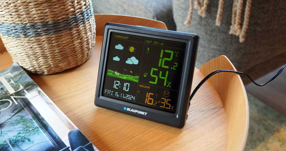 Blaupunkt meteorologinė stotis WS25BK juodas