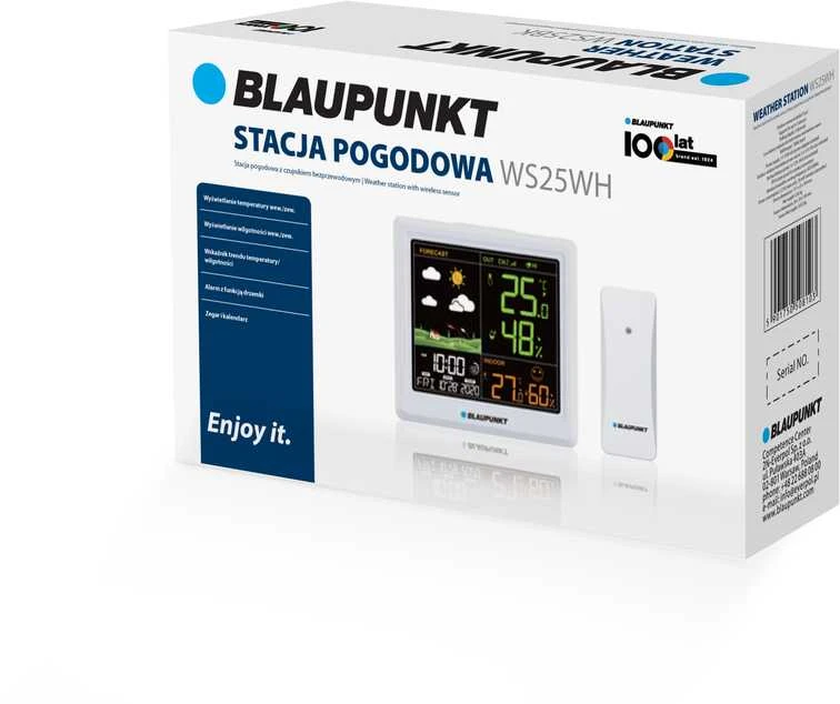 Orų stotelė Blaupunkt WS25WH Balta
