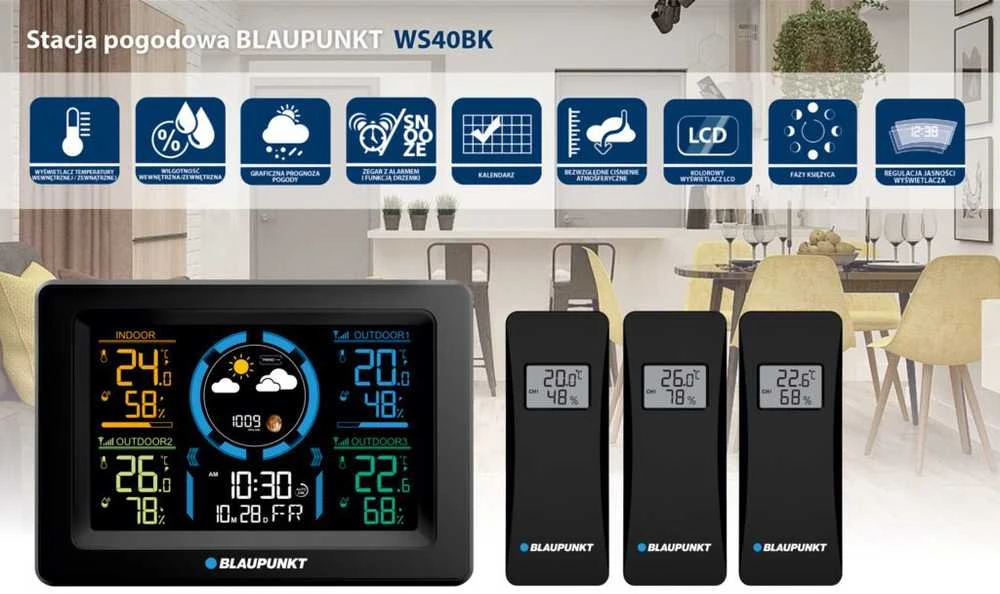 Blaupunkt WS40BK juoda