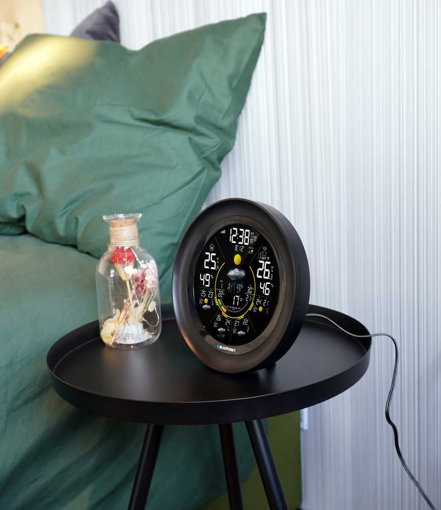Blaupunkt WS65BK APP weather station juodas