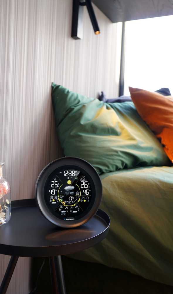Blaupunkt WS65BK APP weather station juodas
