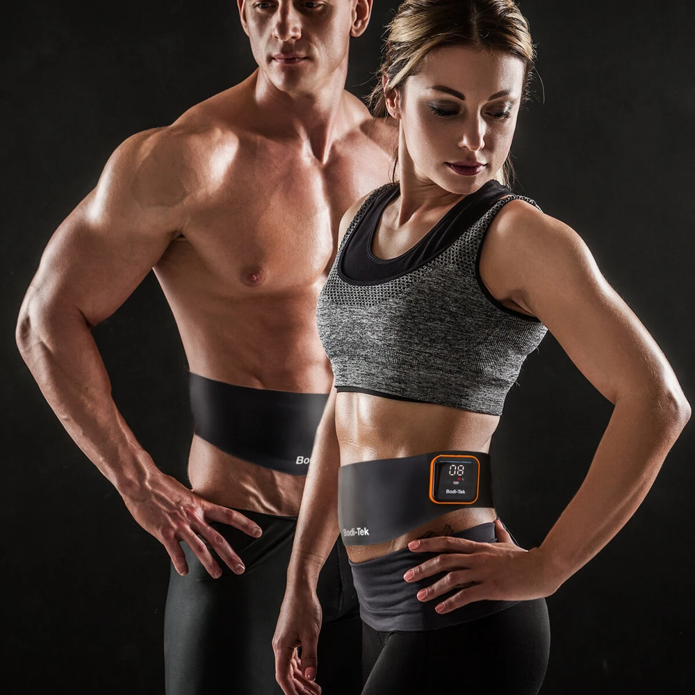 Bodi-Tek BT-ABSH-TOP-EU/1.2 Ab & Back Muscle Strengthener With Heat, Juodas/Oranžinis