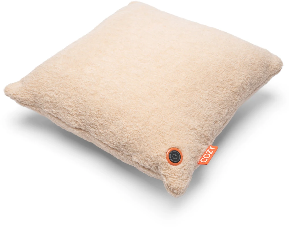 Bodi-Tek BT-CSHT2-W-BG-PB10 COZY Una šildoma komforto pagalvėlė 45 x 45 cm, rusvai geltona