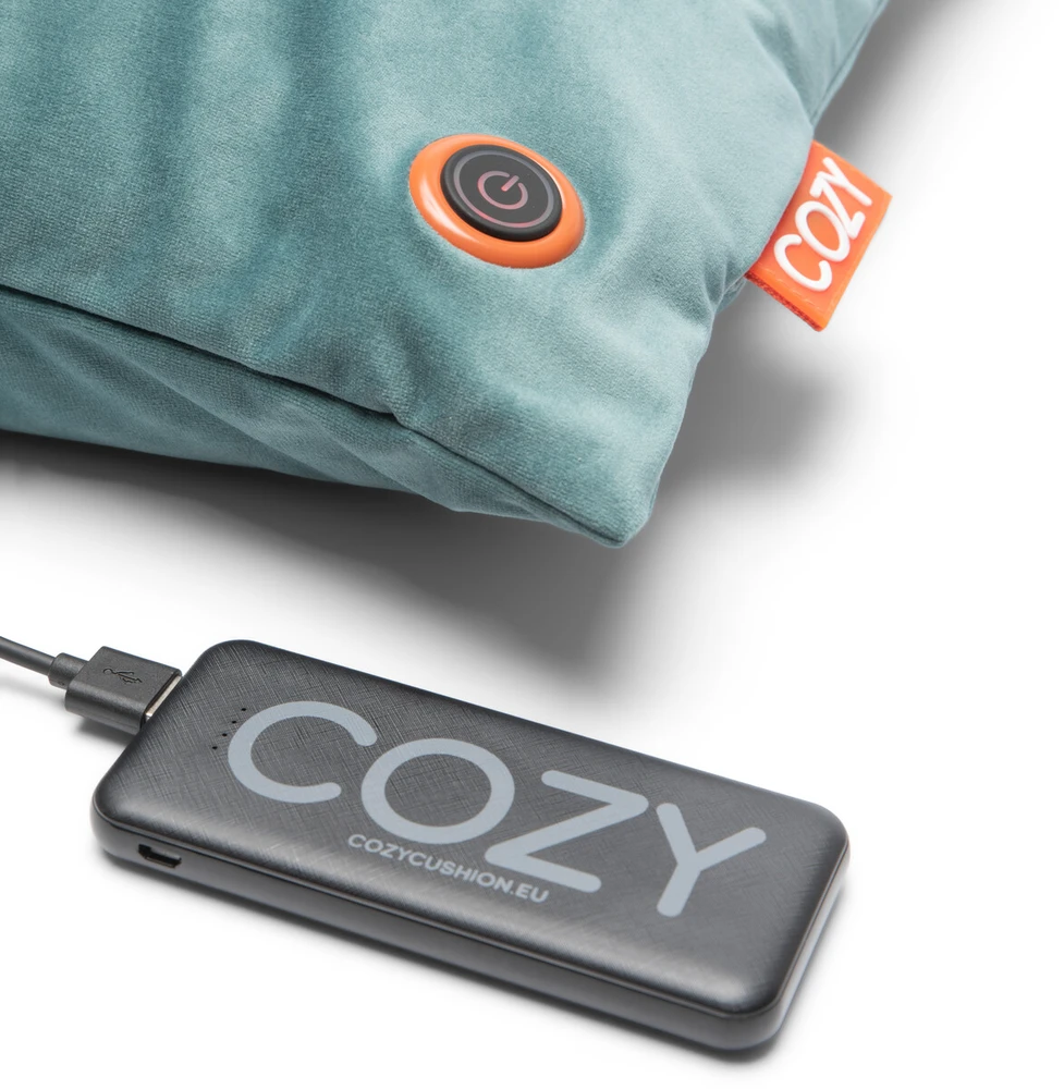 Bodi-Tek BT-CSHT2-XX-EU/1.0 COZY Una šildoma komforto pagalvėlė 45 x 45 cm, Žalias