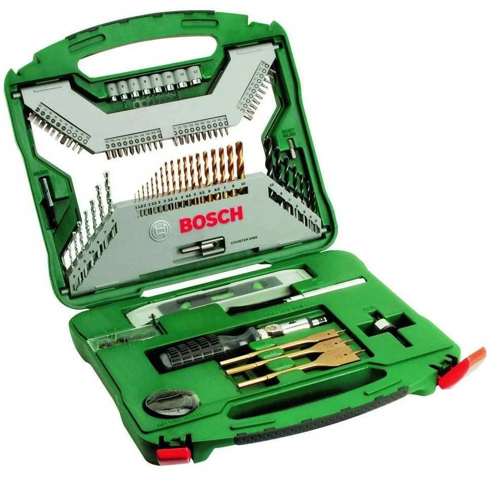 Bosch Set Titanium Accessories 100 vnt.