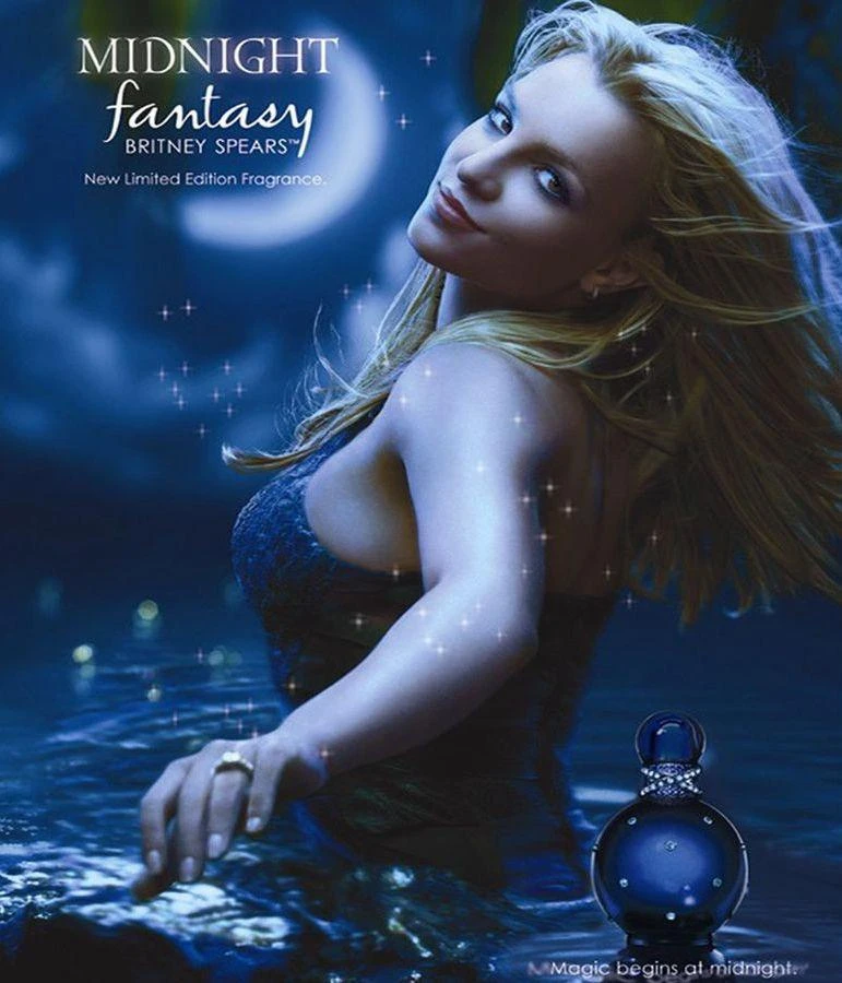 Kvepalai moterims Britney Spears Fantasy Midnight EDP, 100 ml