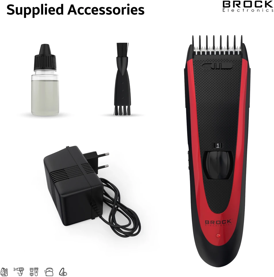 Belaidė plaukų kirpimo mašinėlė Brock BHC2001