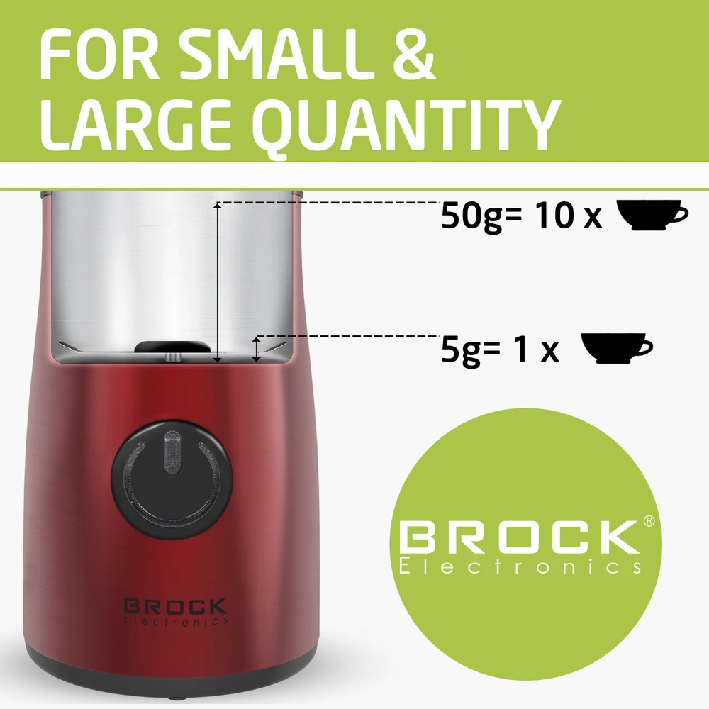 Brock kavamalė 150W 2050RD