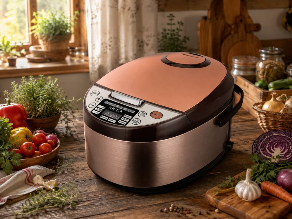 Brock Multivaryklė, 900W, 220V ~50Hz, 5L