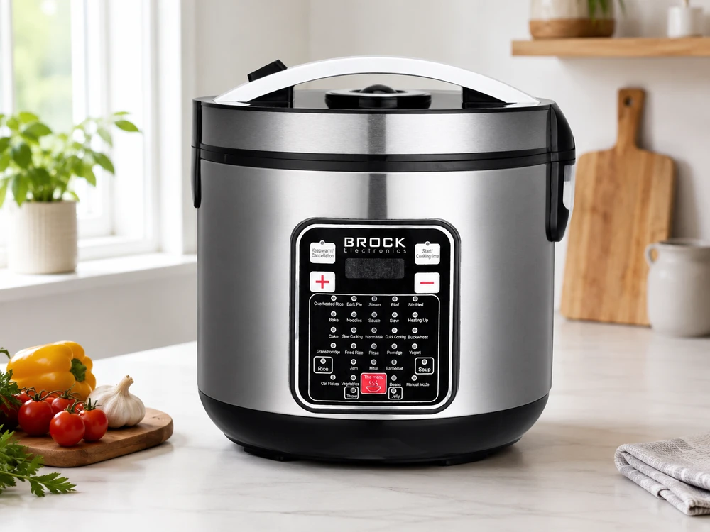 Brock Multivaryklė, 900W, 220V ~50Hz, 5L.