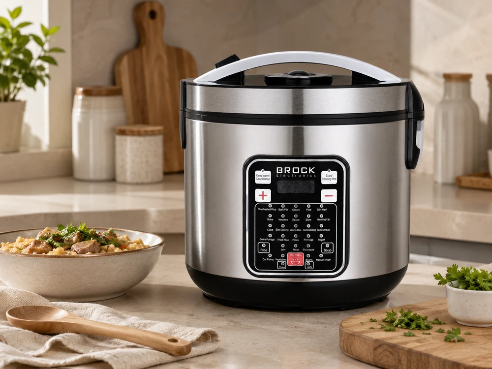 Brock Multivaryklė, 900W, 220V ~50Hz, 5L.