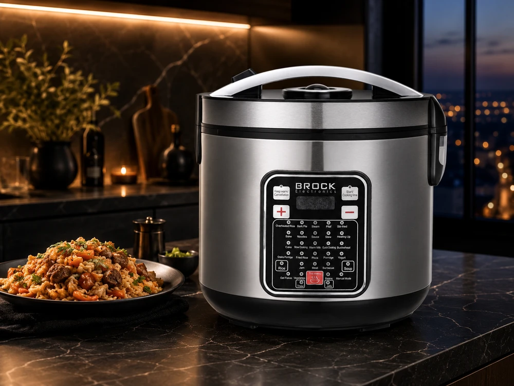 Brock Multivaryklė, 900W, 220V ~50Hz, 5L.