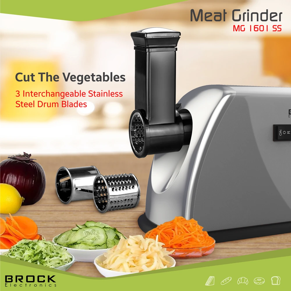 Brock MG 1601 SS mėsmalė
