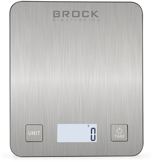 SKS 1009 Virtuvinės svarstyklės BROCK SKS 1009 su LED ekranu