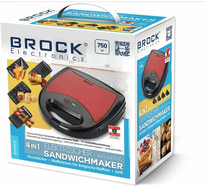 Sumuštinių keptuvas Keptuvas Brock SSM6004RD