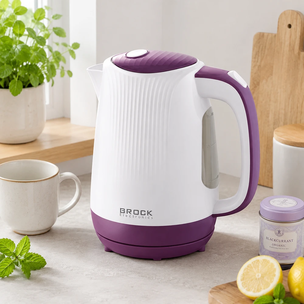 WK 08 PR Elektrinis virdulys BROCK WK 08 PR 1,7L, 1850-2000W