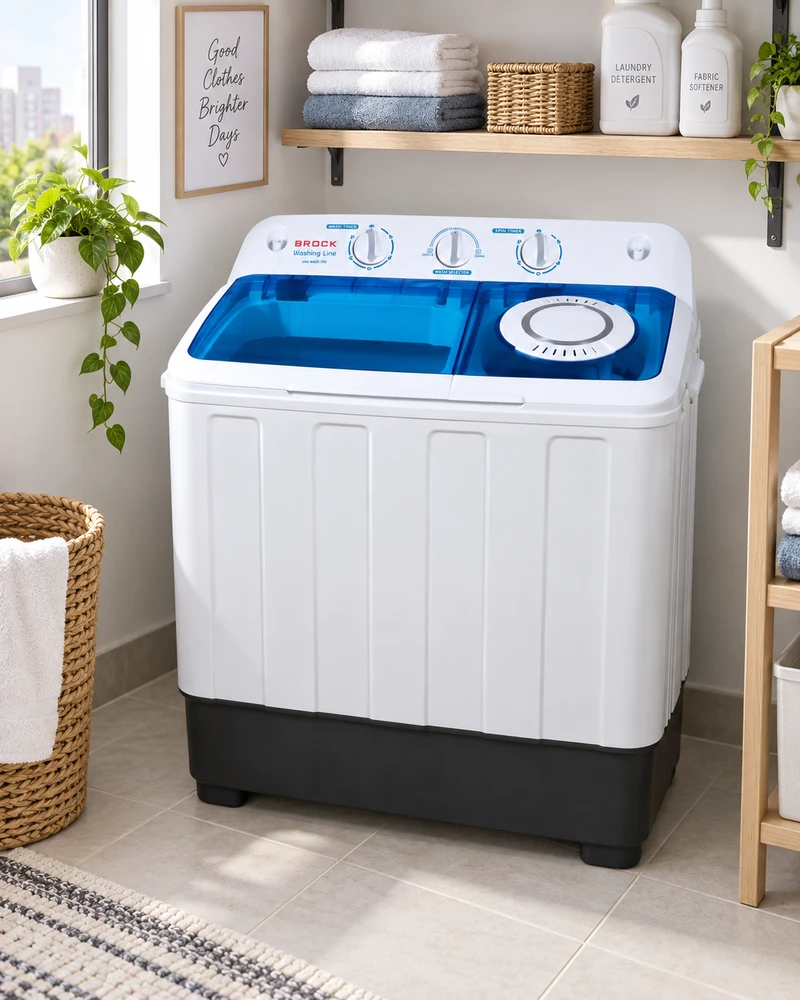 Brock Electronics Sia BROCK WM 6002 WH skalbimo mašina