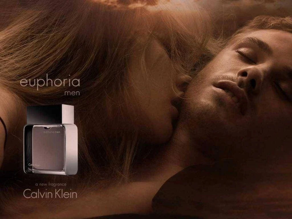Calvin Klein Euphoria Men reklaminis vaizdinis akcentas