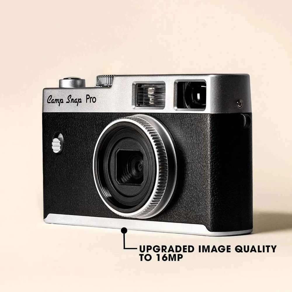 Camp Snap CS-PRO-BK-WW Screen-Free Digital Camera, Juodas
