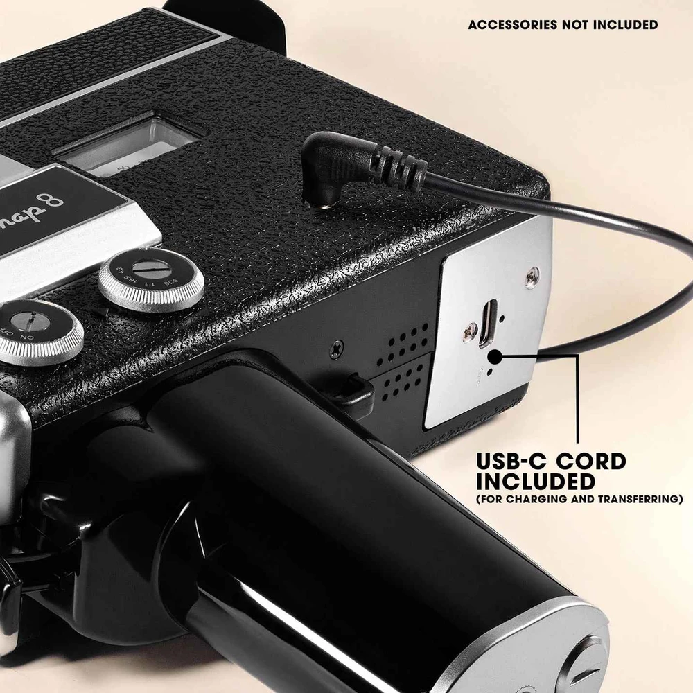 Camp Snap CS-VC8-BK-WW Digital Super-8 Video Camera