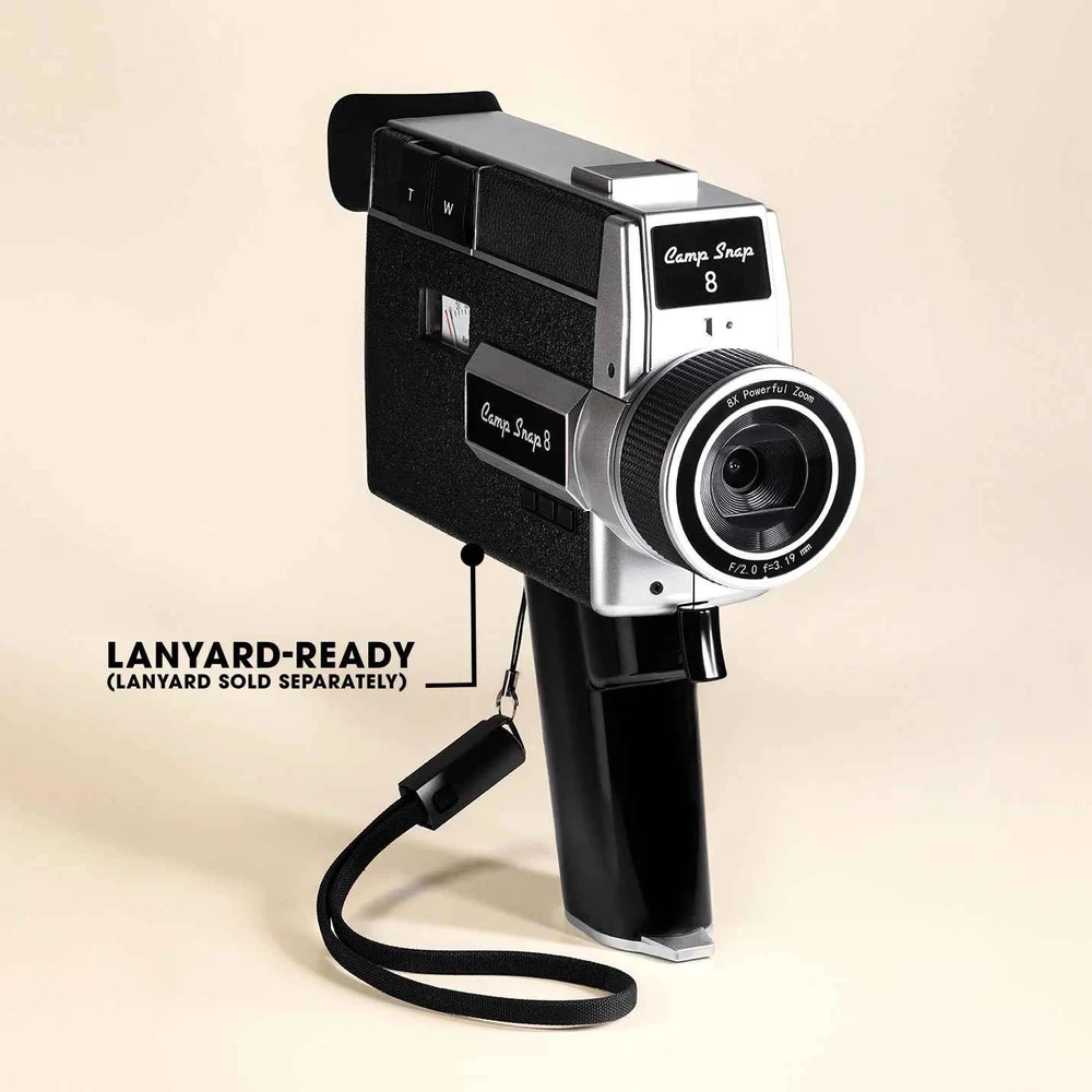 Camp Snap CS-VC8-BK-WW Digital Super-8 Video Camera
