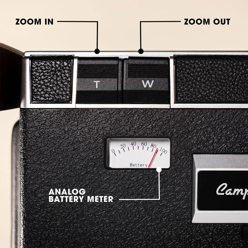 Camp Snap CS-VC8-BK-WW Digital Super-8 Video Camera