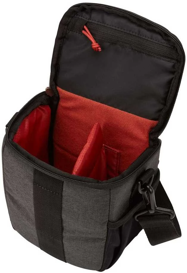 „Case Logic 5277 ERA DSLR“ pečių krepšys, mažas, obsidiano spalvos